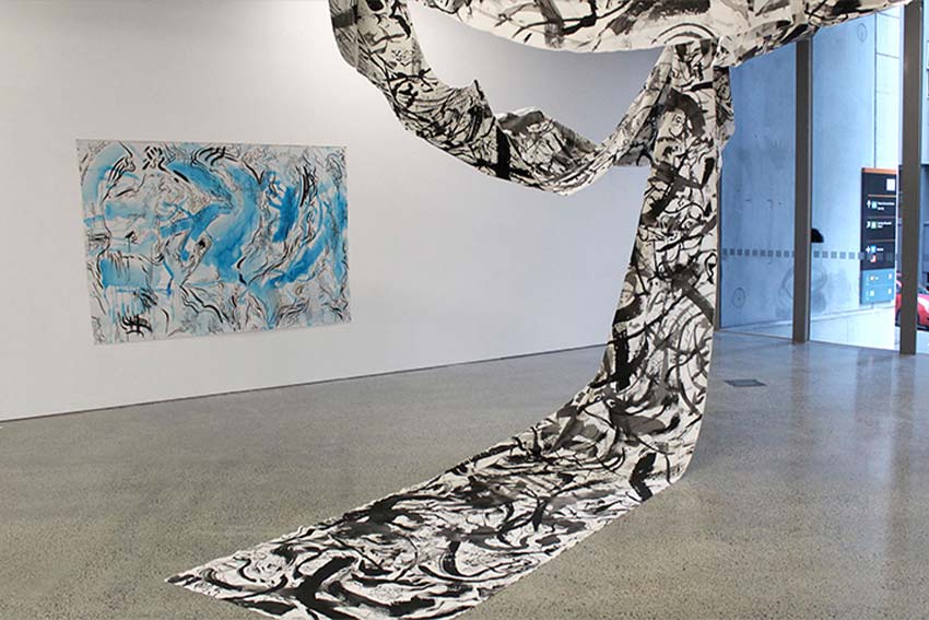 Peter Hsu,  Flying Ink, 2022 