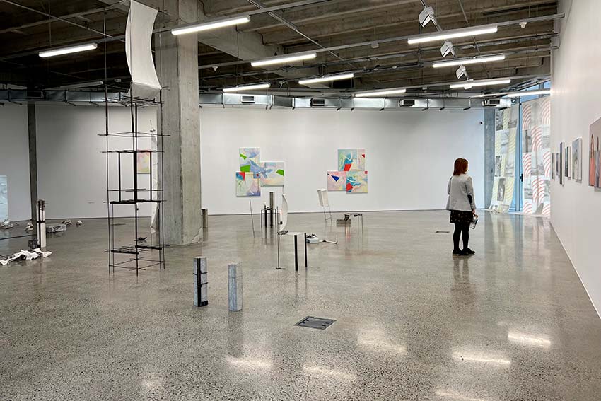 Installation View of Graduating BVA AD23 Exhibition,  2023