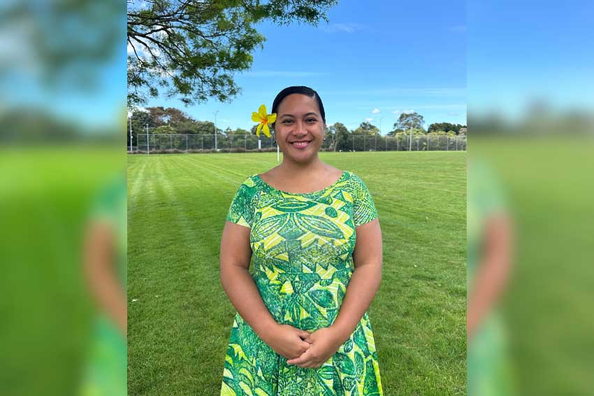 Second year Business student, Aloma Moore.