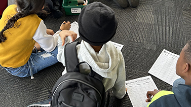 students at AUT's REC