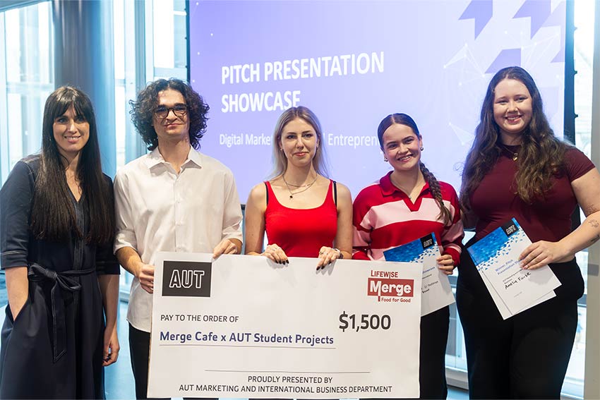 ‘Perfect pitch’ for AUT Business School