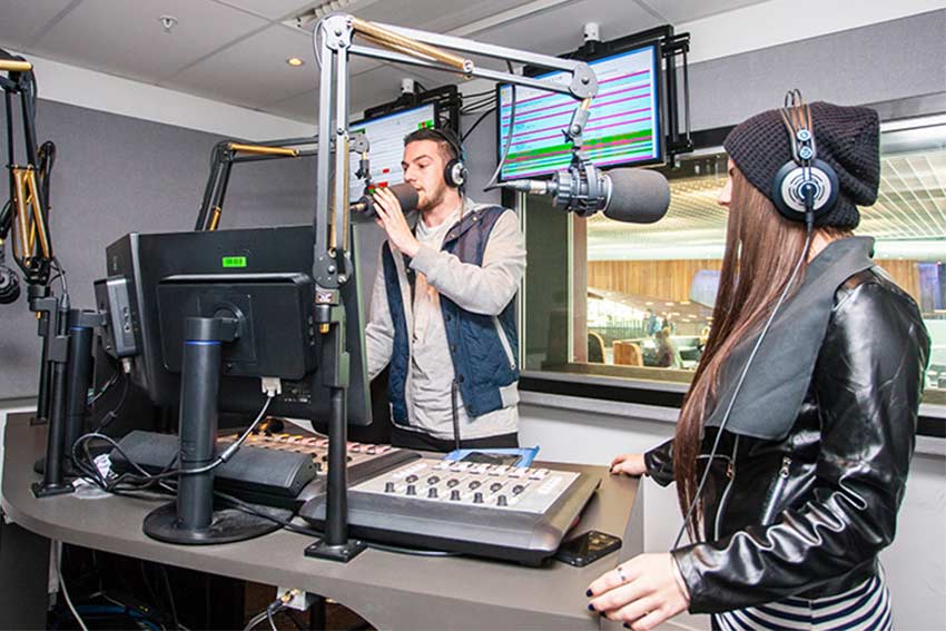 Radio and audio studios