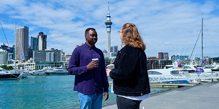 Students in the city